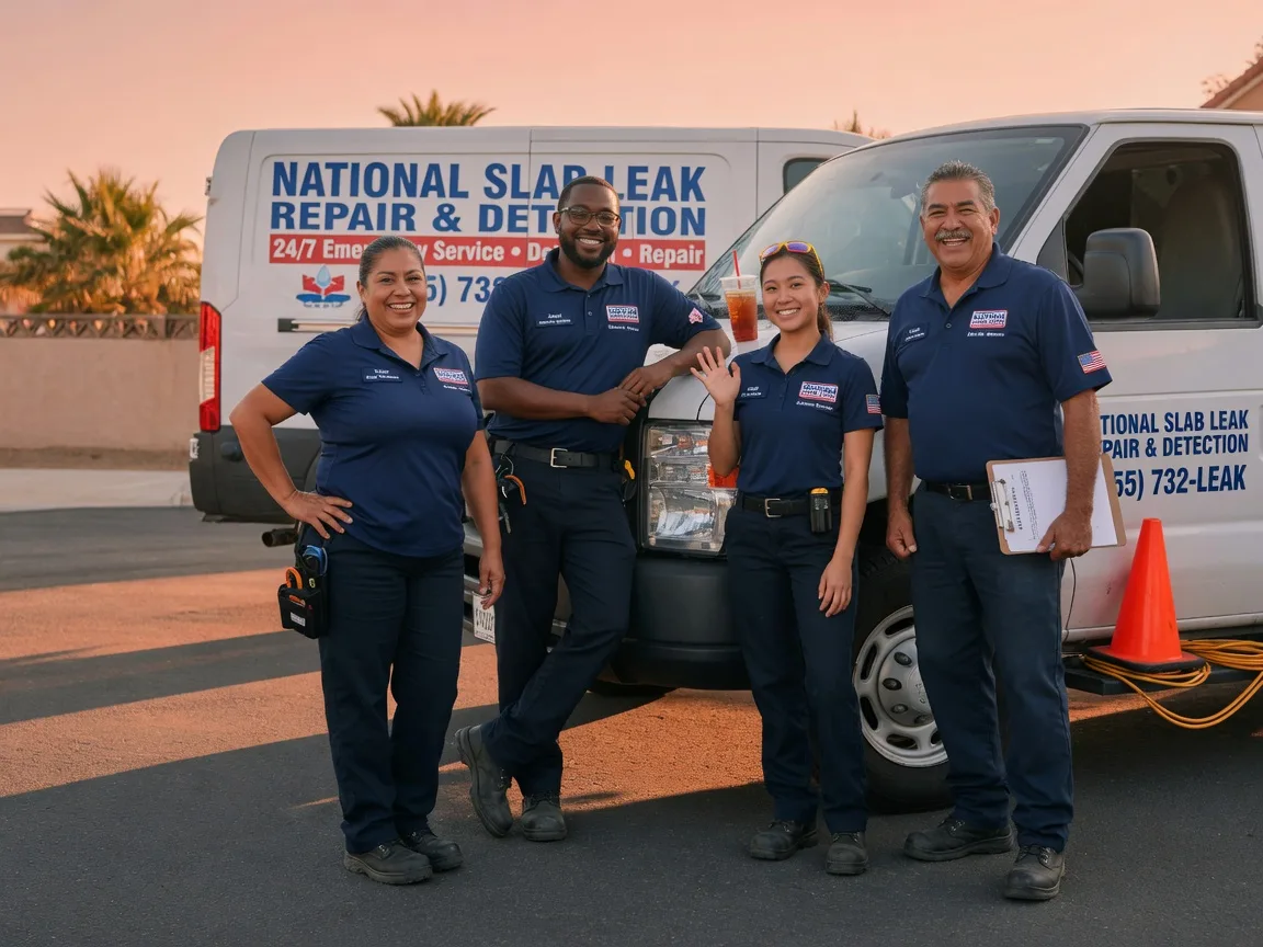 Slab Leak Detection company in West Point, IA
